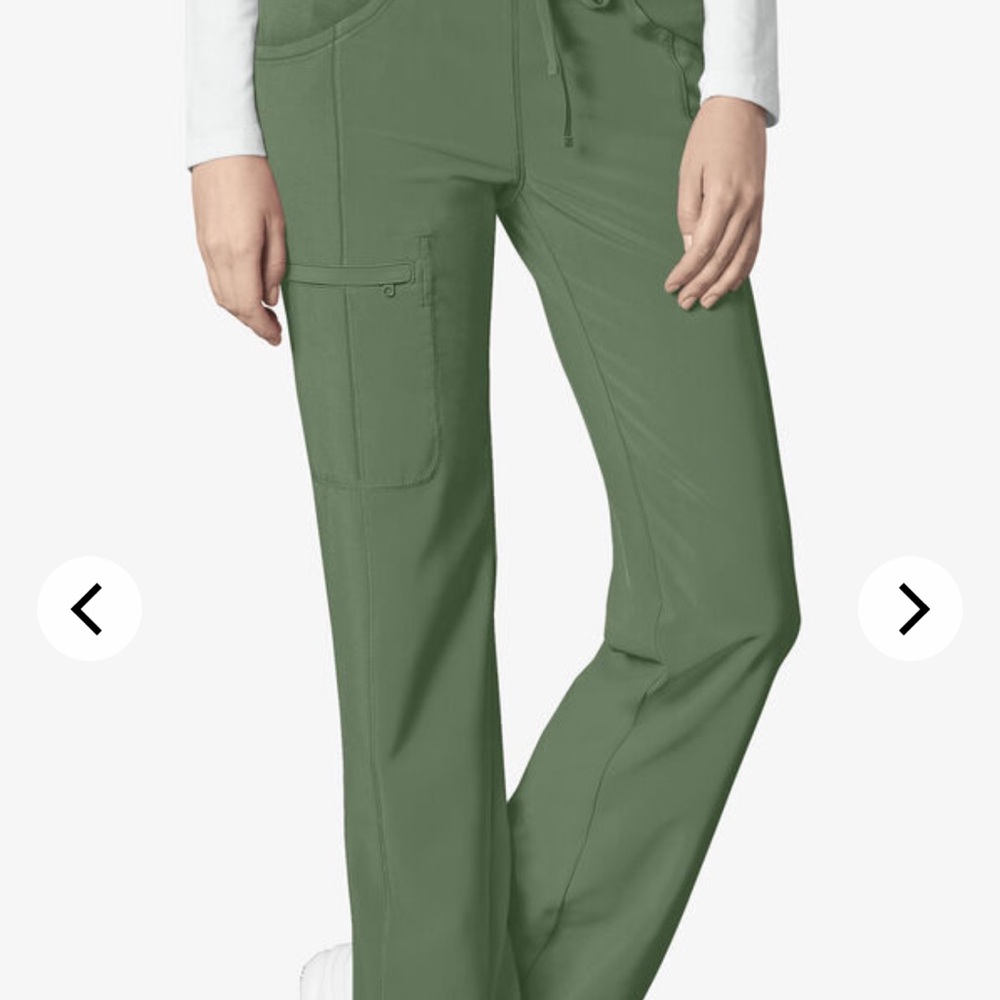 Cherokee infinity olive scrub pants- used